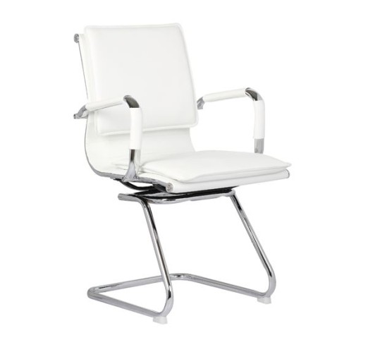 BF3600V Offce Visitor Armchair White Pu