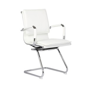 BF3600V Offce Visitor Armchair White Pu