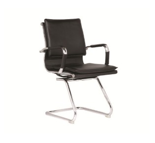 BF3600V Office Visitor Armchair Black PU