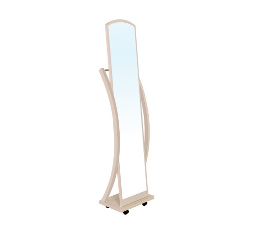 ROGER Floor Mirror 44x29x165cm Natural (Beige)