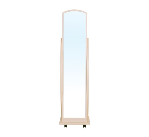 ROGER Floor Mirror 44x29x165cm Natural (Beige)