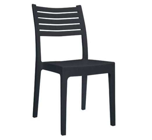 OLIMPIA Stackable Chair PP-UV Anthracite