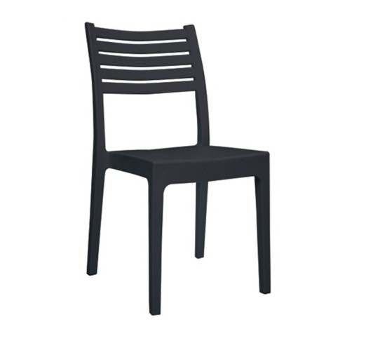 OLIMPIA Stackable Chair PP-UV Anthracite