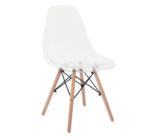 ART Wood Chair Pc Clear
