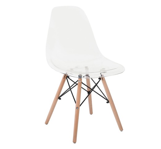 ART Wood Chair Pc Clear