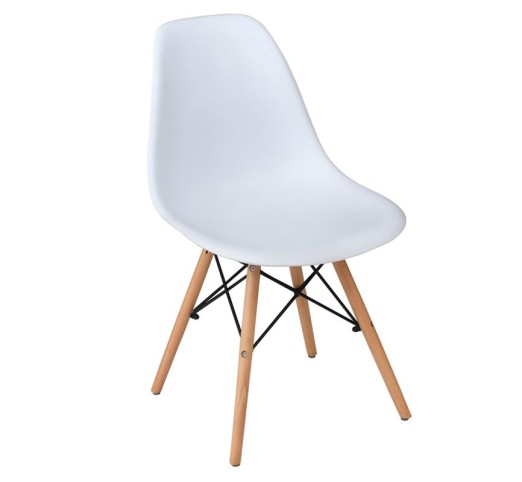 ART Wood Chair PP White