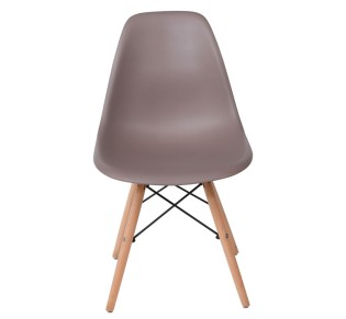ART Wood Καρέκλα Τραπεζαρίας Κουζίνας Ξύλο - PP Sand Beige