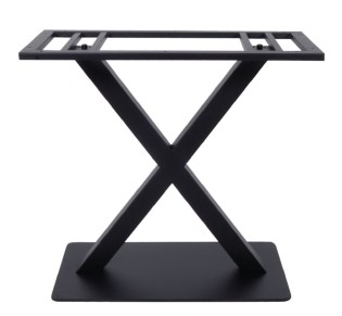 FERRO 70x40cm Steel Base H72cm Black