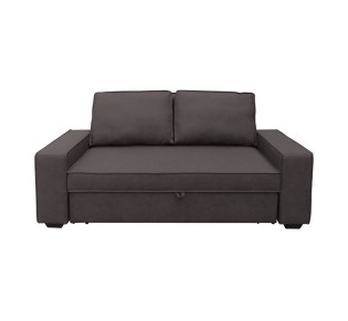 ALISON Sofabed Pu Dark Brown