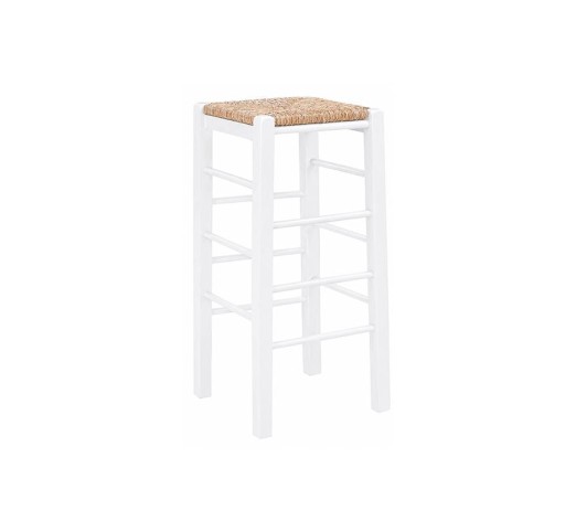 TAVERNA Bar Stool Impregnation Lacquer White