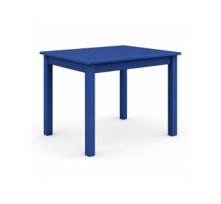 Ταβέρνας Τραπέζι 60x80cm Λυόμενο Οξιά - Κόντρα Πλακέ / Βαφή Εμποτισμού Ανιλίνη Μπλε