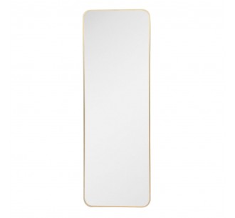 RECTANGLE MIRROR GOLD 40x120cm