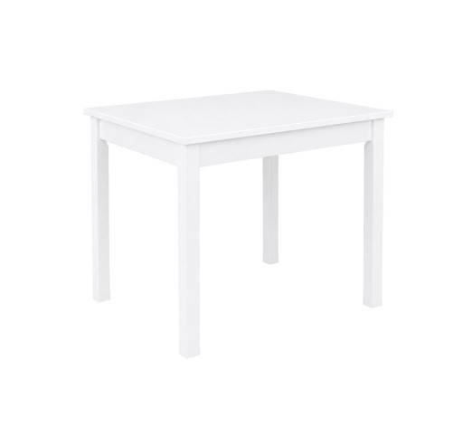 ΤΑVERNA Table 60x80cm Impregnation Lacquer White K/D
