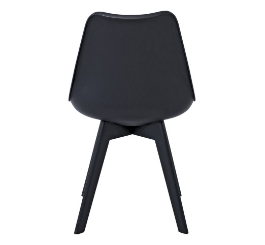 MARTIN-II Chair / PP Black - Assembled Cushion