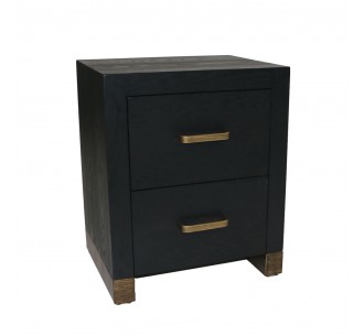 GIANT NIGHTSTAND BLACK GOLD...