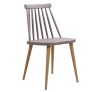 LAVIDA Chair / Metal Natural - PP Sand Beige