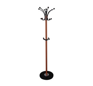 PATRICK Hanger - Coat Stand Revolving / Steel - Light Brown 2