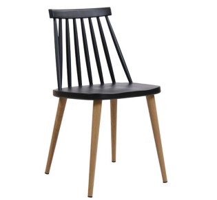 LAVIDA Chair / Metal Natural - PP Black 2