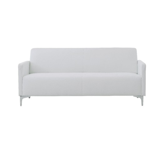 STYLE 2-Seater K/D Sofa White Pu