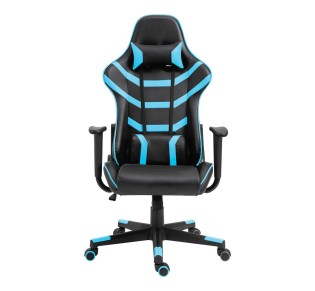 BF9050 Gaming Πολυθρόνα Γραφείου, Ανάκλιση Πλάτης έως 90°, Pu Μαύρο - Μπλε