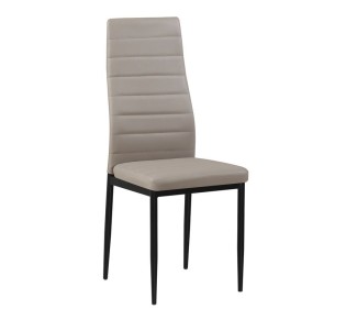 JETTA Chair Cappuccino Pvc (Black paint)