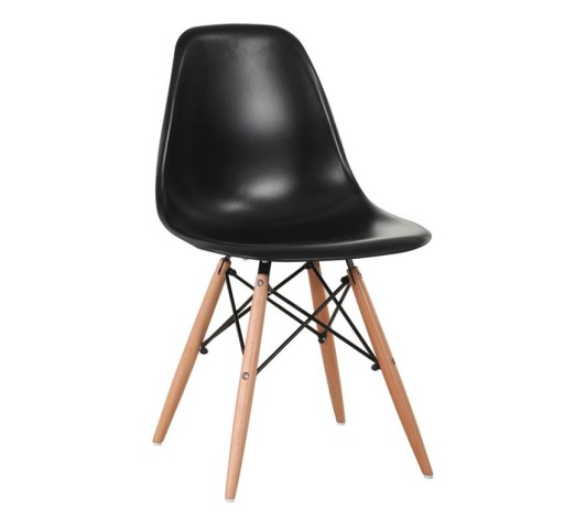 ART Wood Chair PP Black