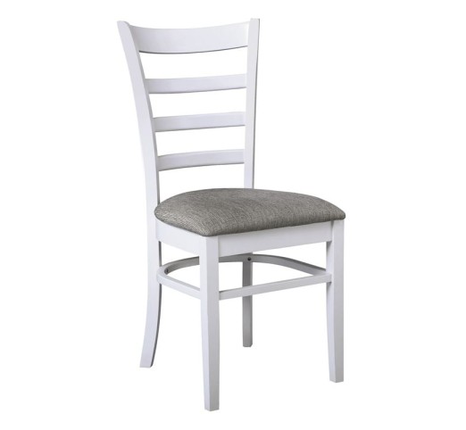 NATURALE Chair White/Fabric Grey