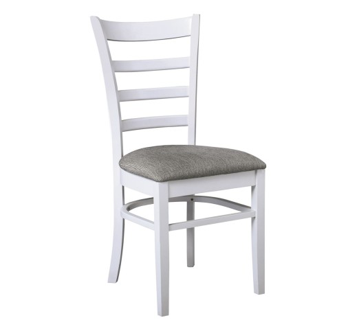 NATURALE Chair White/Fabric Grey