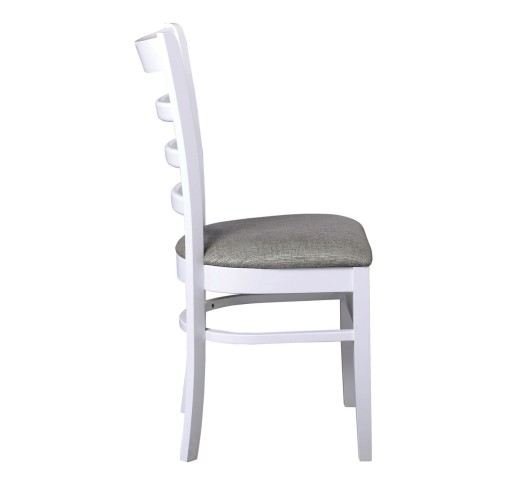 NATURALE Chair White/Fabric Grey