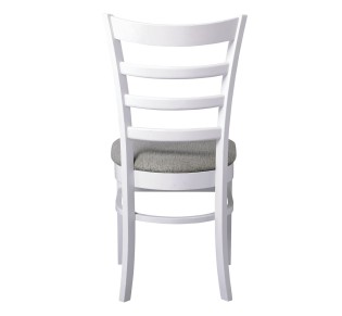 NATURALE Chair White/Fabric Grey