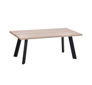 BAXTER Coffee Table 110x60cm / Sonoma - Black Paint