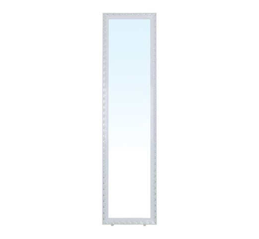 MIRROR Καθρέπτης Δαπέδου Τοίχου 39x148cm / Ξύλινος Antique White