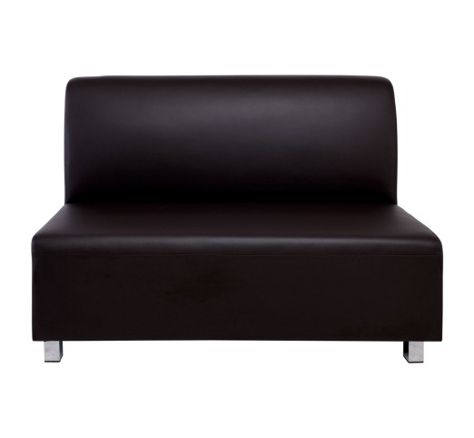 BANDY 2-Seater Sofa Brown Pu