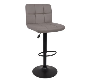 LINO Bar Stool Pu Cappuccino/Metal Black Paint