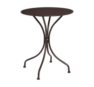 PARK Table D.60cm Steel Sand Brown