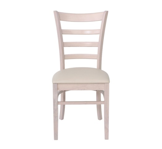 NATURALE Chair / White Wash - PU Ecru