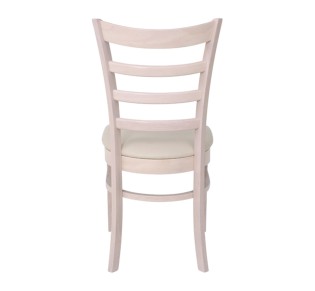 NATURALE Chair / White Wash - PU Ecru