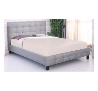 FIDEL Bed for Mattress 180x200cm / Grey Fabric
