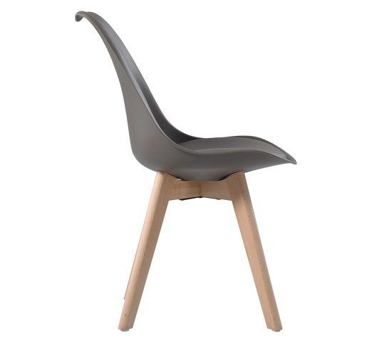 MARTIN Chair PP Sand Beige (Metal cross) / not assembled cushion