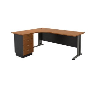 SUPERIOR COMPACT Αριστερή Γωνία - Απόχρωση Dark Grey - Cherry