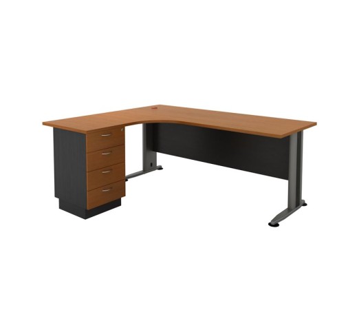 SUPERIOR COMPACT Αριστερή Γωνία - Απόχρωση Dark Grey - Cherry