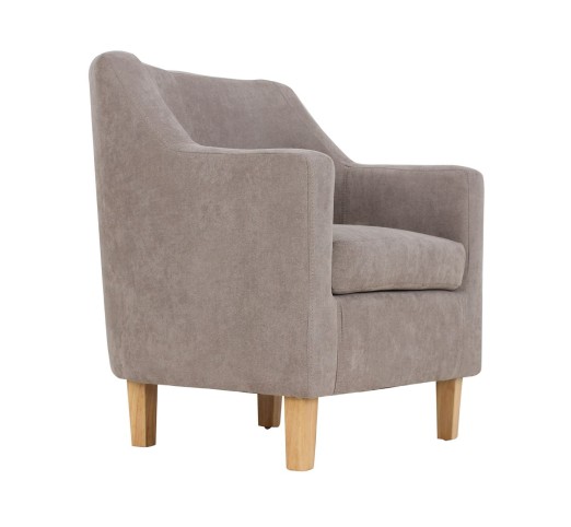 BETA Armchair Light Brown Fabric