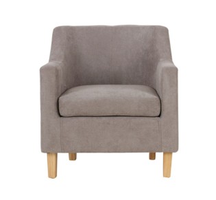 BETA Armchair Light Brown Fabric