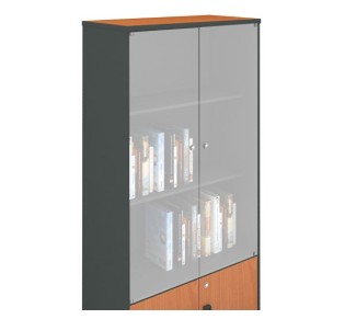 GLASS Doors For Bookcase  ΕΟ124,7 & ΕΟ126,7