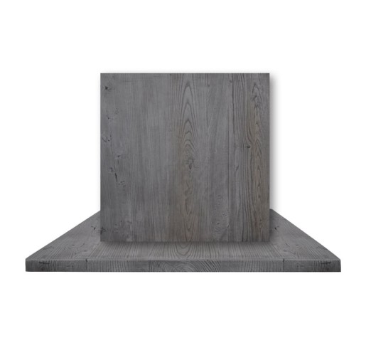 RESIN Table Top 80x80cm / 30mm Cement - Indoor use