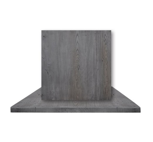 RESIN Table Top 80x80cm / 30mm Cement - Indoor use