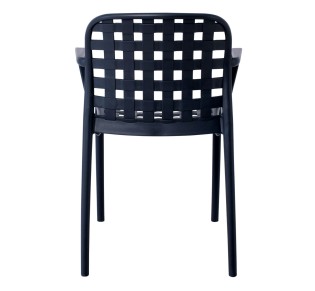 DENON Stackable Armchair / PP - UV Anthracite