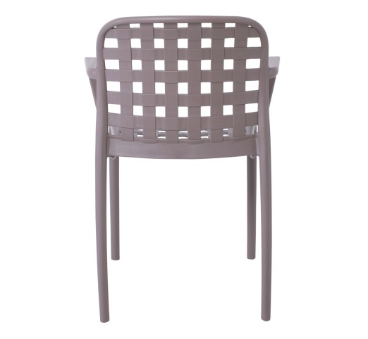 DENON Stackable Armchair / PP - UV Mocha