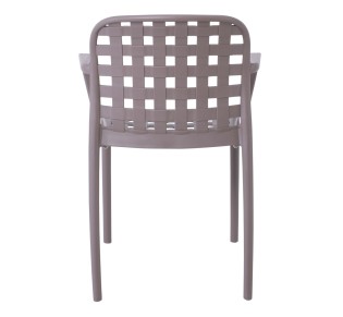 DENON Stackable Armchair / PP - UV Mocha