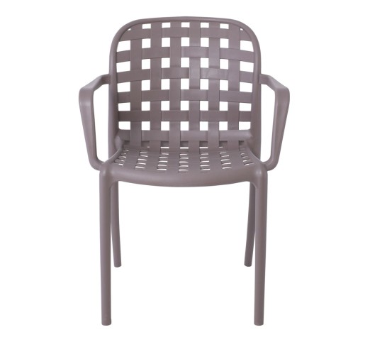 DENON Stackable Armchair / PP - UV Mocha